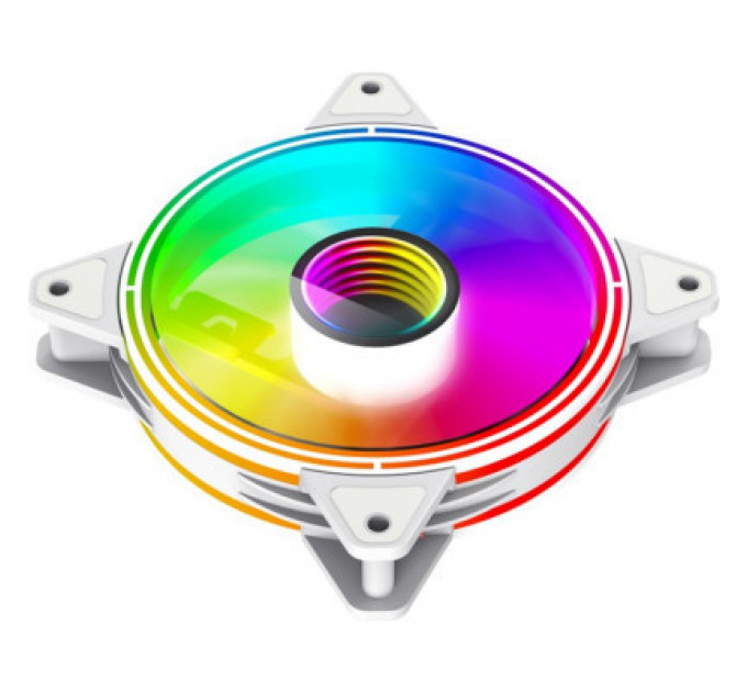 Кулер до корпусу Gamemax FN-12Rainbow-Q-Infinity WT