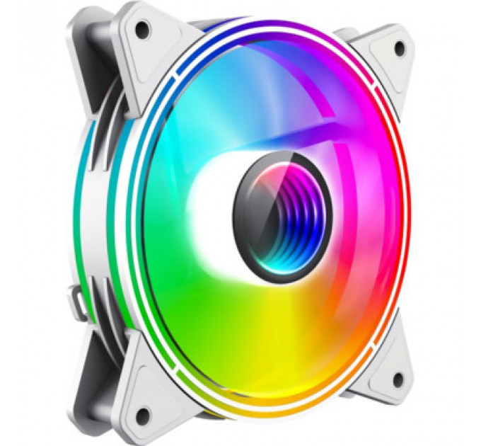 Кулер до корпусу Gamemax FN-12Rainbow-Q-Infinity WT