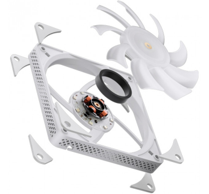 Кулер до корпусу JONSBO HF1215 White ARGB