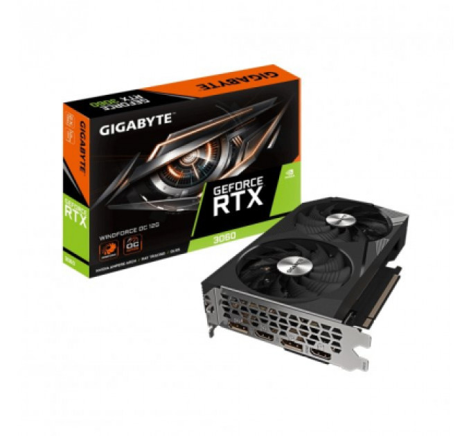 Відеокарта GIGABYTE GeForce RTX3060 12Gb WINDFORCE OC (GV-N3060WF2OC-12GD 2.0)