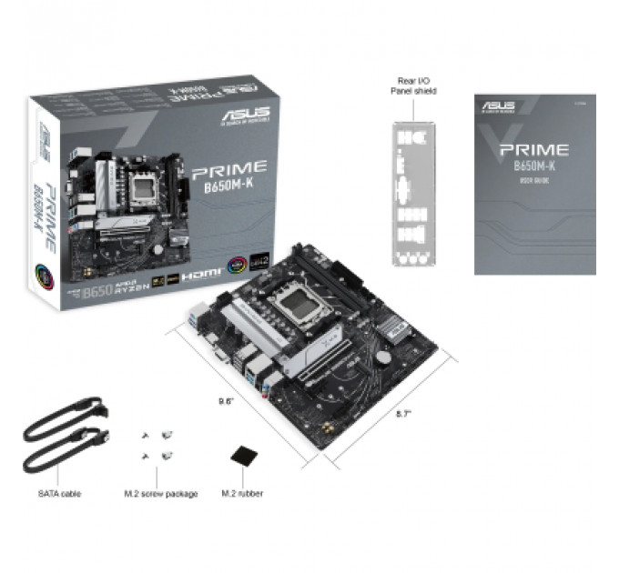 Материнська плата ASUS PRIME B650M-K