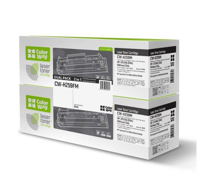 ColorWay Картридж CW (CW-H259FM) HP LJ Pro M304/404/MFP428 (CF259A) Dual Pack без чіпа