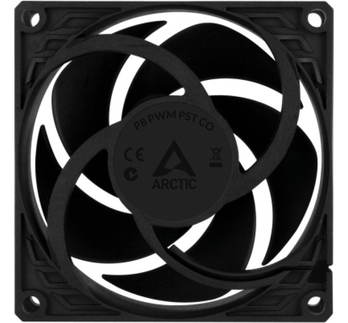 Кулер до корпусу Arctic P8 PWM PST CO (Black) (ACFAN00151A)
