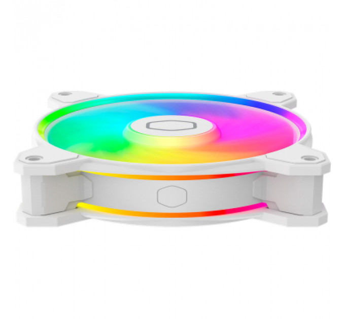 Кулер до корпусу CoolerMaster MasterFan MF120 HALO White Edition (MFL-B2DW-21NP2-R2)