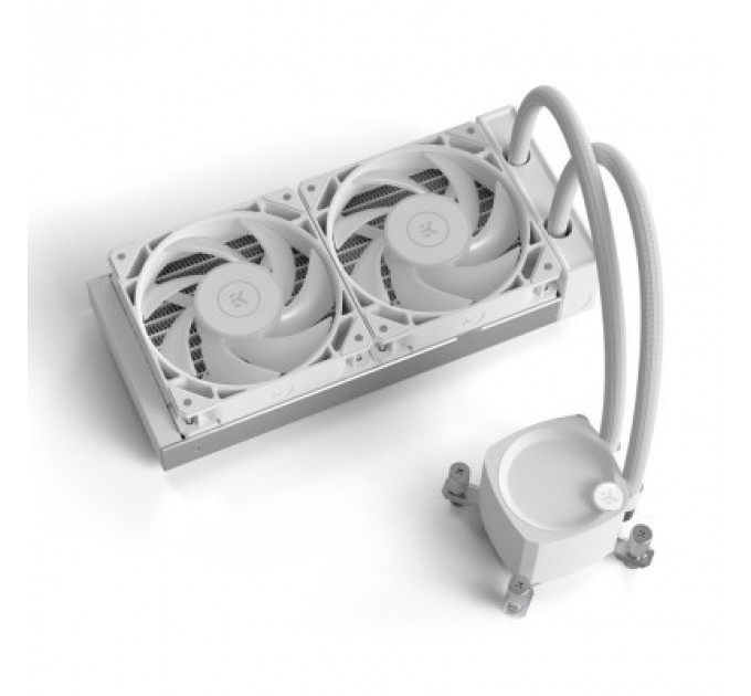 Система рідинного охолодження Ekwb EK-Nucleus AIO CR240 Lux D-RGB - White (3831109897843)
