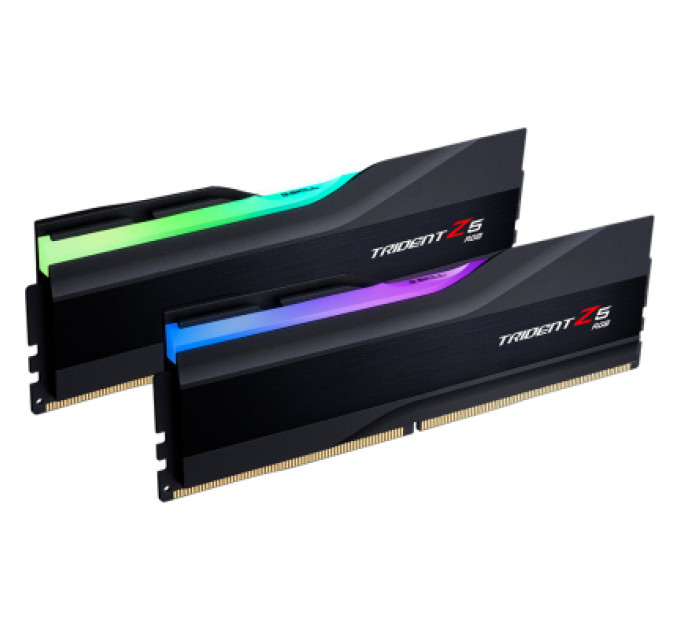 Модуль пам'яті для комп'ютера DDR5 32GB (2x16GB) 6000 MHz Trident Z5 RGB Black G.Skill (F5-6000J3238F16GX2-TZ5RK)