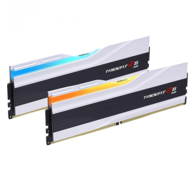 Модуль пам'яті для комп'ютера DDR5 32GB (2x16GB) 6400 MHz Trident Z5 RGB White G.Skill (F5-6400J3239G16GX2-TZ5RW)