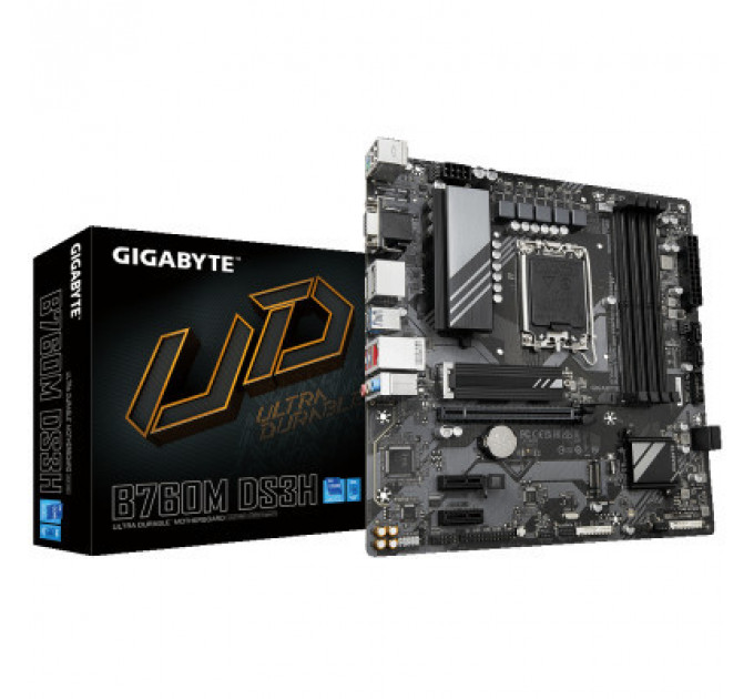 Материнська плата GIGABYTE B760M DS3H