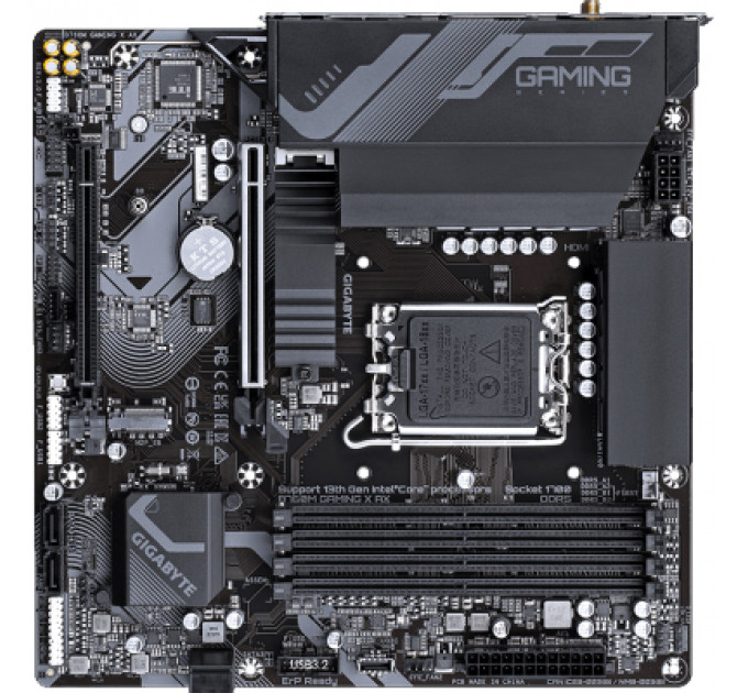 Материнська плата GIGABYTE B760M GAMING X AX