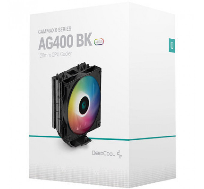 Кулер до процесора Deepcool AG400 BK ARGB