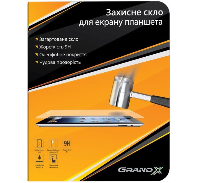 Захисне термоскло Grand-X для Lenovo Tab X103F / A10-30 /TB2-30XF Black (GXLT21030)