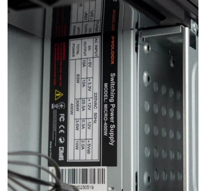 Корпус Prologix E106 Slim 400W
