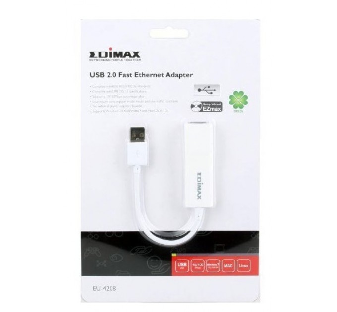 Мережевий адаптер Edimax EU-4208 USB