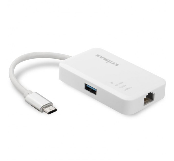 Мережевий адаптер Edimax EU-4308 USB-C (1xGE, 3xUSB 3.0)