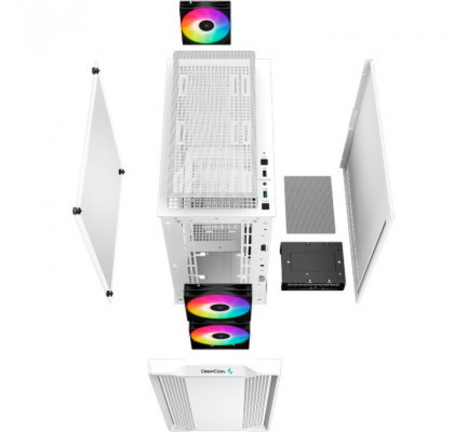 Корпус Deepcool CC360 WH ARGB (R-CC360-WHAPM3-G-1)