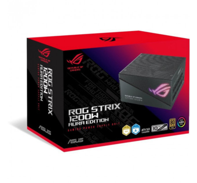 Блок живлення ASUS 1200W ROG STRIX PCIE5 Gold Aura Edition (90YE00P0-B0NA00)