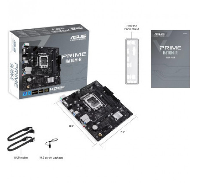 Материнська плата ASUS PRIME H610M-R-SI