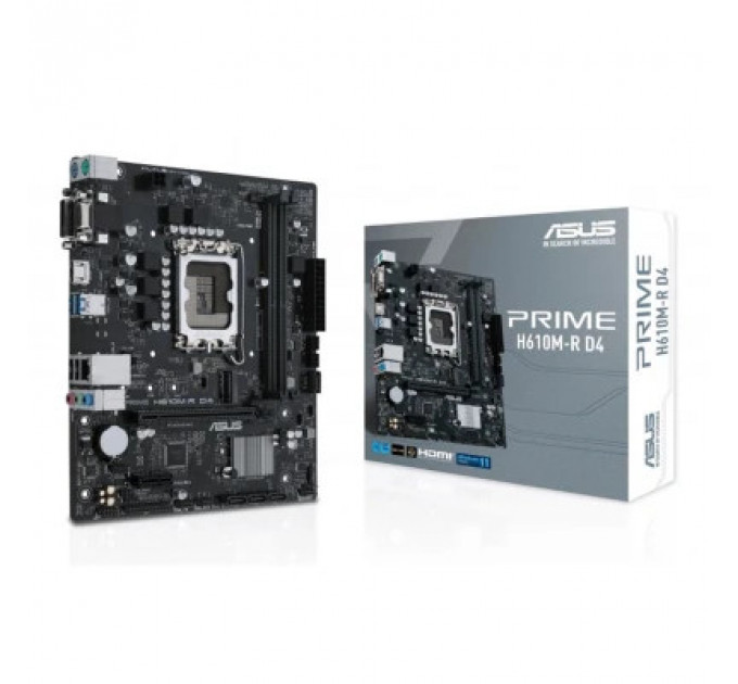 Материнська плата ASUS PRIME H610M-R-SI