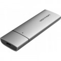 Кишеня зовнішня Vention SSD M.2 (NVME) M-key USB Type-C 3.2 gray (KPGH0)