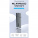 Кишеня зовнішня Vention SSD M.2 (NVME) M-key USB Type-C 3.2 gray (KPGH0)