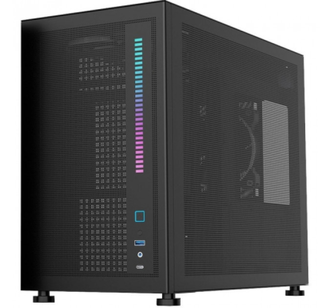 Корпус 1stPlayer Mi6-1F2-BK
