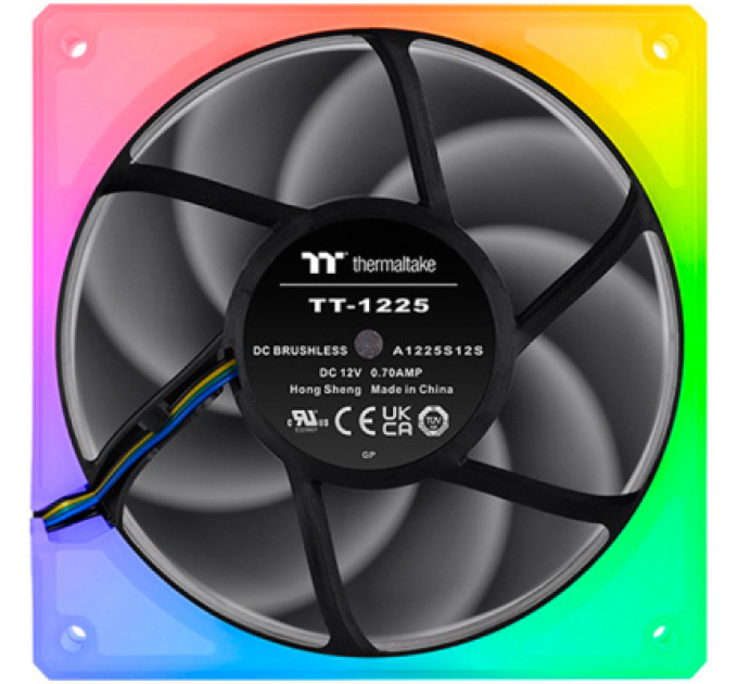 Кулер до корпусу ThermalTake TOUGHFAN 12 RGB Radiator Fan 3Pack (CL-F135-PL12SW-A)