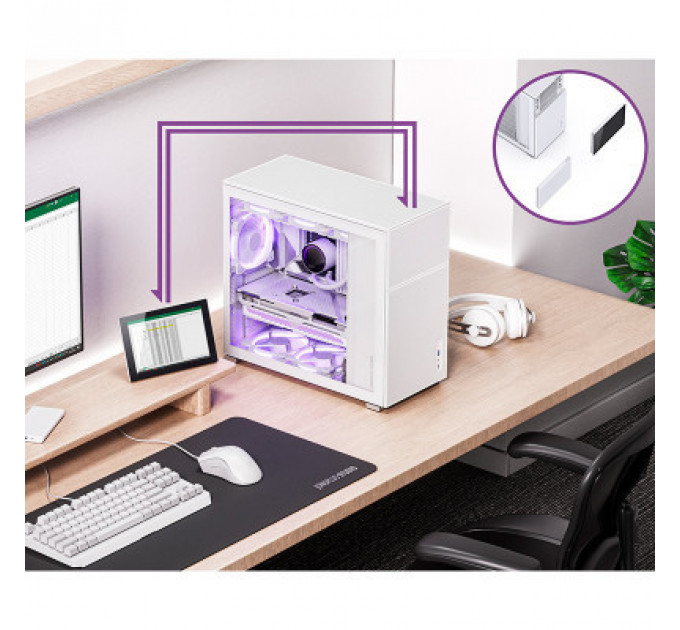 Корпус JONSBO D41 MESH SC White