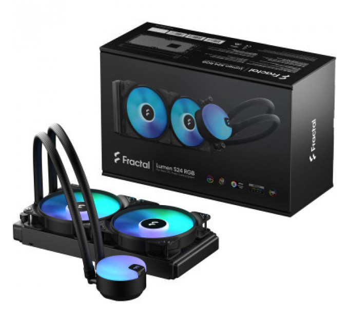 Система рідинного охолодження Fractal Design Lumen S24 RGB v2 (FD-W-L1-S2412)