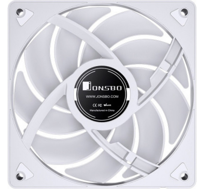 Кулер до корпусу JONSBO SL-120W White
