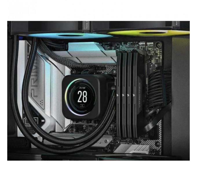 Модуль пам'яті для комп'ютера DDR5 48GB (2x24GB) 5200 MHz Vengeance Black Corsair (CMK48GX5M2B5200C38)