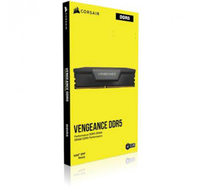 Модуль пам'яті для комп'ютера DDR5 48GB (2x24GB) 5200 MHz Vengeance Black Corsair (CMK48GX5M2B5200C38)