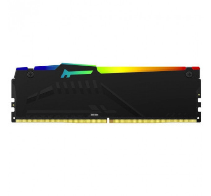 Модуль пам'яті для комп'ютера DDR5 64GB (2x32GB) 6000 MHz Beast RGB Kingston Fury (ex.HyperX) (KF560C36BBEAK2-64)