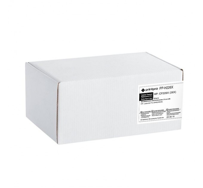 PrintPro Картридж PrintPro (PP-H226X) HP LJ Pro M402/M42 Black (CF226X)
