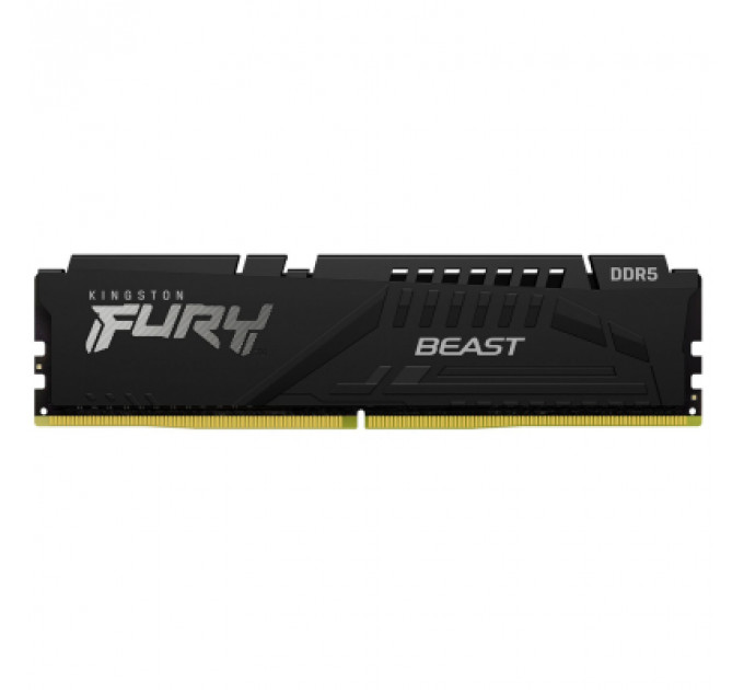 Модуль пам'яті для комп'ютера DDR5 32GB 5200 MHz Beast Black Kingston Fury (ex.HyperX) (KF552C36BBE-32)