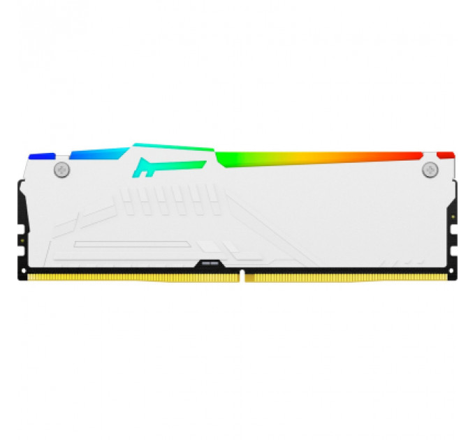 Модуль пам'яті для комп'ютера DDR5 32GB 5200 MHz Beast White RGB Kingston Fury (ex.HyperX) (KF552C36BWEA-32)