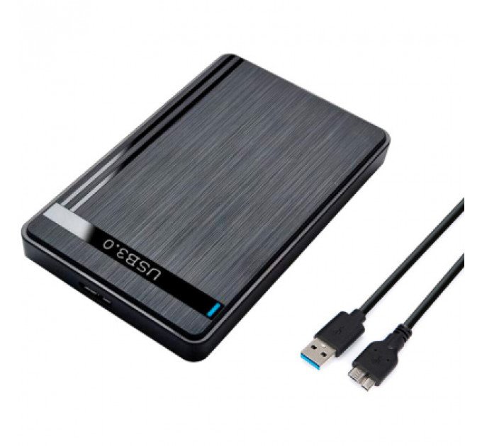 Кишеня зовнішня Dynamode 2.5" SATA HDD/SSD USB 3.0 Black (DM-CAD-25317)
