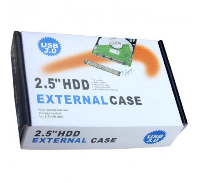 Кишеня зовнішня Dynamode 2.5" SATA HDD/SSD USB 3.0 Transparent (DM-CAD-25316)
