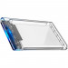 Кишеня зовнішня Dynamode 2.5" SATA HDD/SSD USB 3.0 Transparent (DM-CAD-25316)