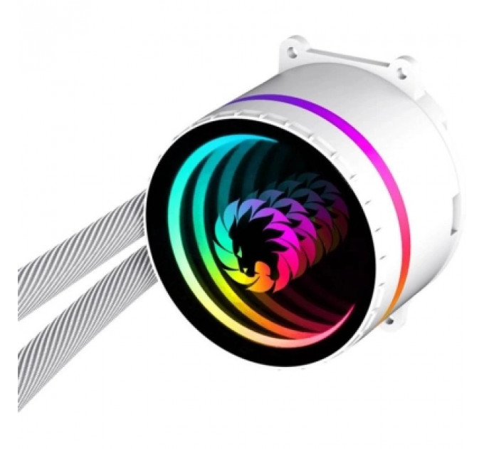 Система рідинного охолодження Gamemax Iceburg 120 White infinity