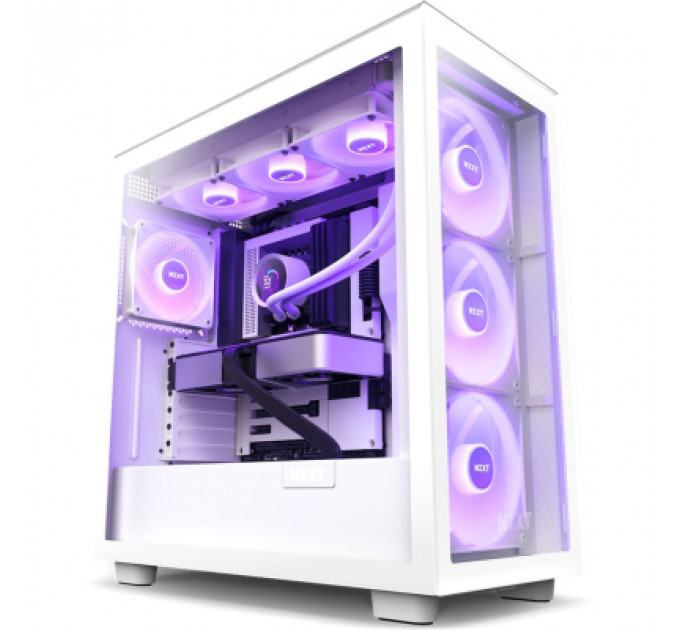 Система рідинного охолодження NZXT Kraken RGB 360mm AIO liquid cooler w/Display, (RL-KR360-W1)