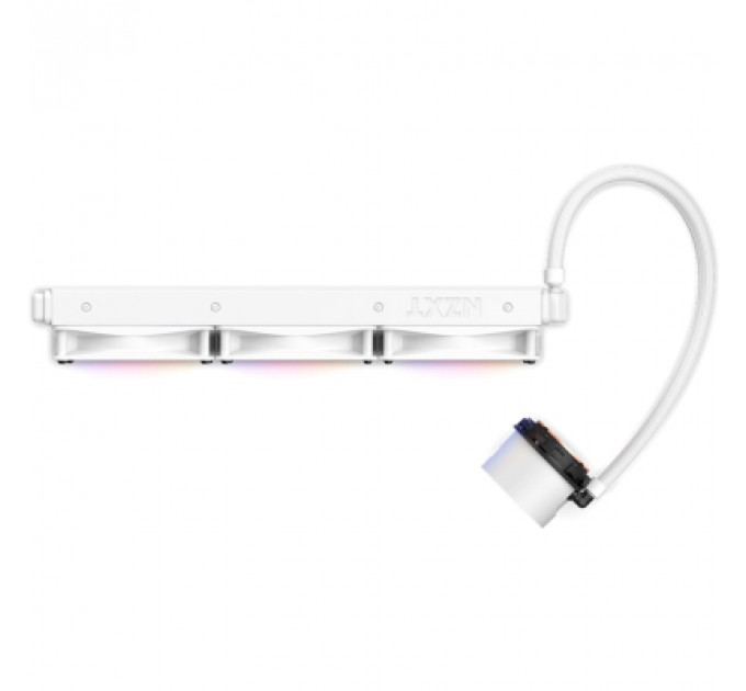 Система рідинного охолодження NZXT Kraken RGB 360mm AIO liquid cooler w/Display, (RL-KR360-W1)