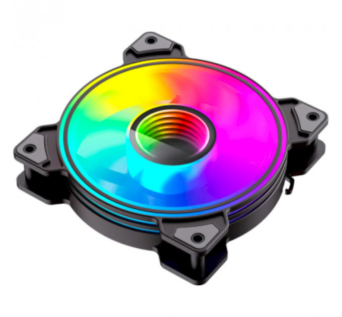 Кулер до корпусу Gamemax Dual Ring Infinity BK