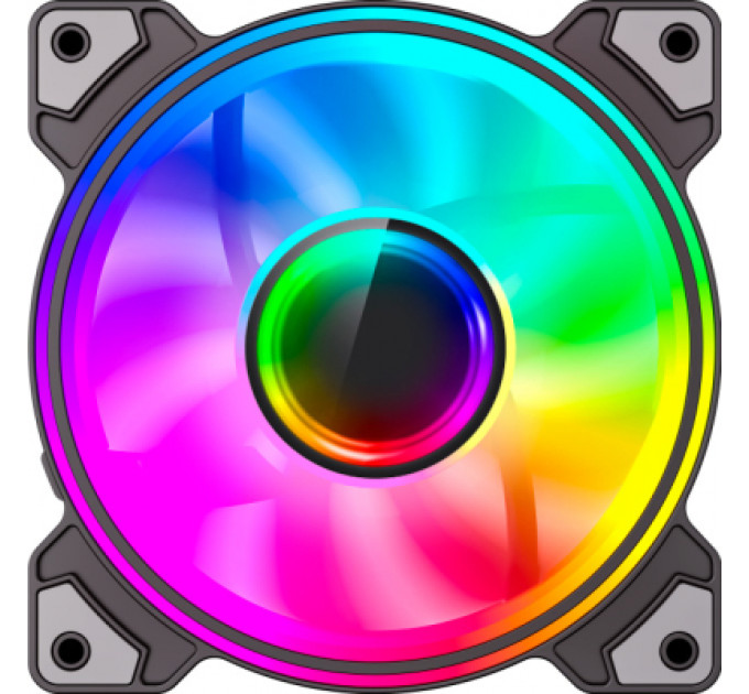 Кулер до корпусу Gamemax Dual Ring Infinity BK