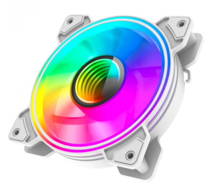Кулер до корпусу Gamemax Dual Ring Infinity WH