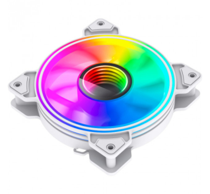 Кулер до корпусу Gamemax Dual Ring Infinity WH