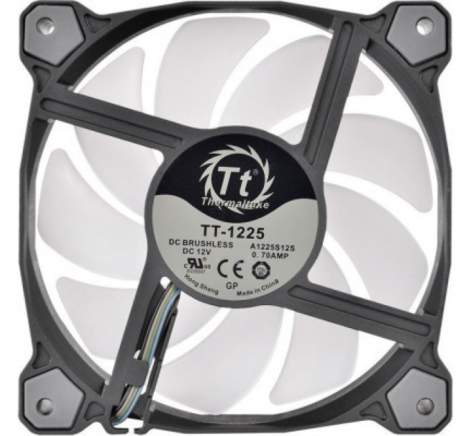 Кулер до корпусу ThermalTake Pure Plus RGB 12 Radiator Fan TT Premium Edition 3Pack/Fan/120 (CL-F063-PL12SW-A)
