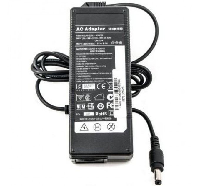 PowerPlant Блок живлення до ноутбуку PowerPlant IBM/LENOVO 220V, 16V 72W 4.5A (5.5*2.5) (IB72D5525)
