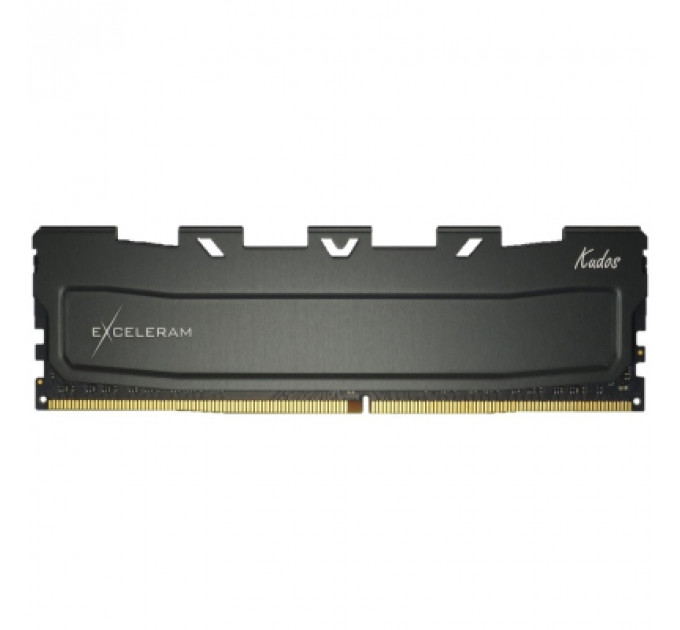 Модуль пам'яті для комп'ютера DDR4 16GB 3200 MHz Black Kudos eXceleram (EKBLACK4163216X)
