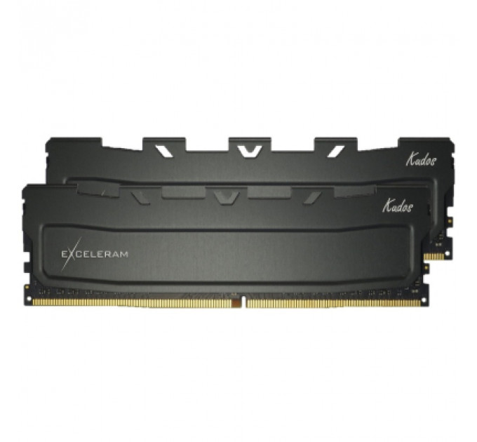 Модуль пам'яті для комп'ютера DDR4 32GB (2x16GB) 3200 MHz Black Kudos eXceleram (EKBLACK4323216XD)