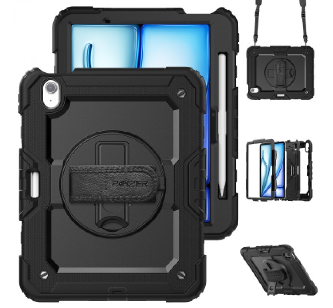 Чохол до планшета Armorstandart Panzer iPad Air 11 2024 Black (ARM82526)